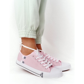 Baskets Classiques pour Femmes Big Star HH274110 Rose Clair 1