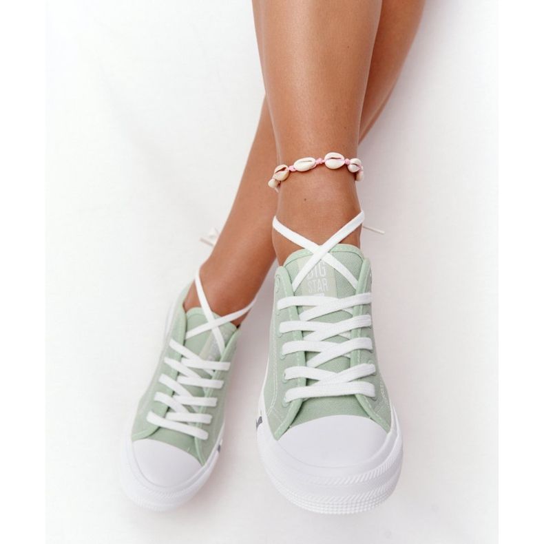 Baskets Classiques pour Femmes Big Star HH274112 Vert 1