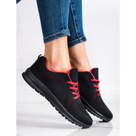 Bona Chaussures de sport basses noir 1