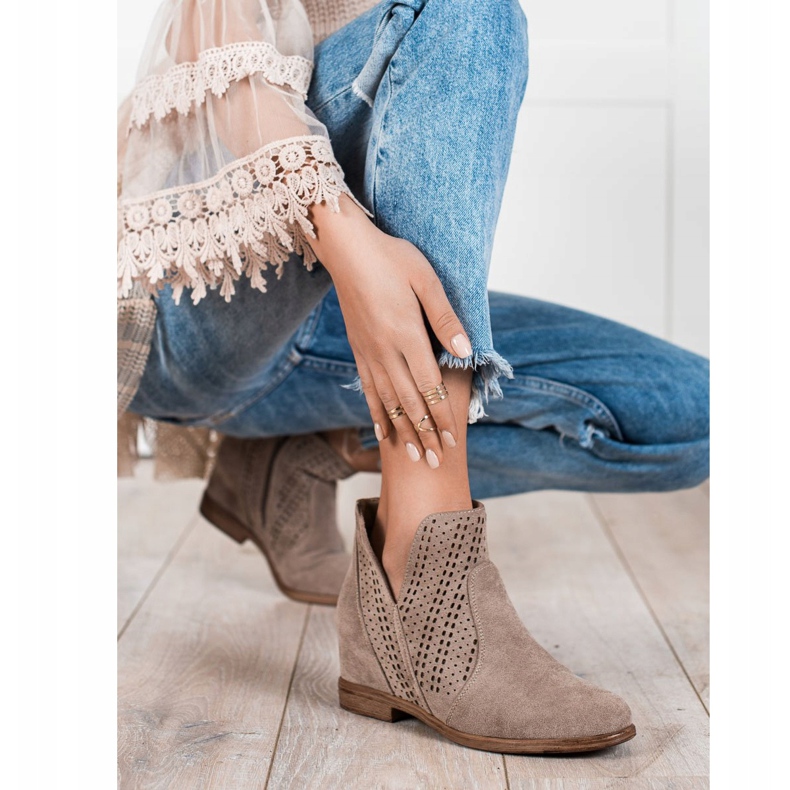 Filippo Bottes ajourées de printemps brun 1
