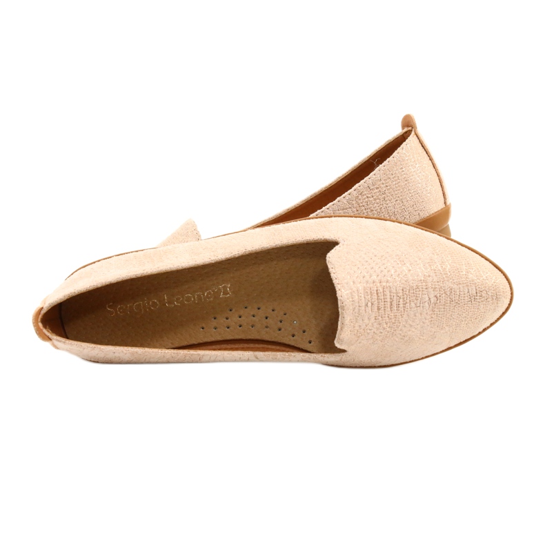 Sergio Leone ballerine Lords rose/or MK700 4