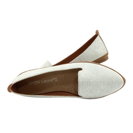 Ballerines Sergio Leone gris argenté MK700 4 Ballerines Sergio Leone gris argenté MK700 4