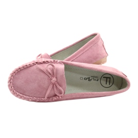 Mocassins Cuir Femme Rose Filippo DP1204 / 21 PI 4