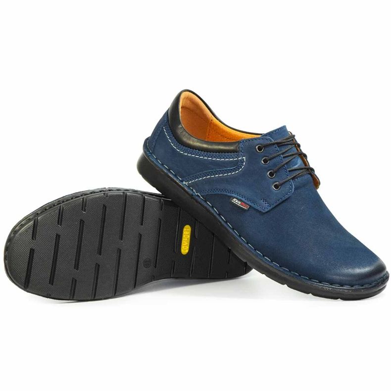 Kampol Chaussures casual homme 11/54 bleu marine 1 Kampol Chaussures casual homme 11/54 bleu marine 1
