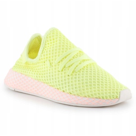 Chaussures Adidas Deerupt W B37599 jaune 3