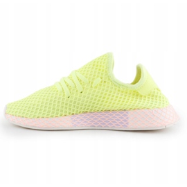 Chaussures Adidas Deerupt W B37599 jaune 4