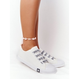 Baskets pour femmes Big Star HH274094 Blanc avec poignets 2