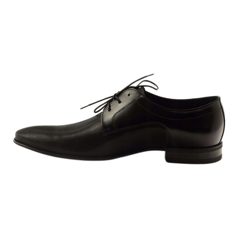 Chaussures noires Pilpol 1654 pour hommes 2