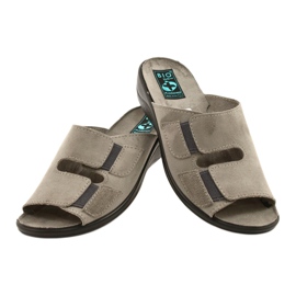 Adanex Chaussons BIO Nature 26025 femme gris 3