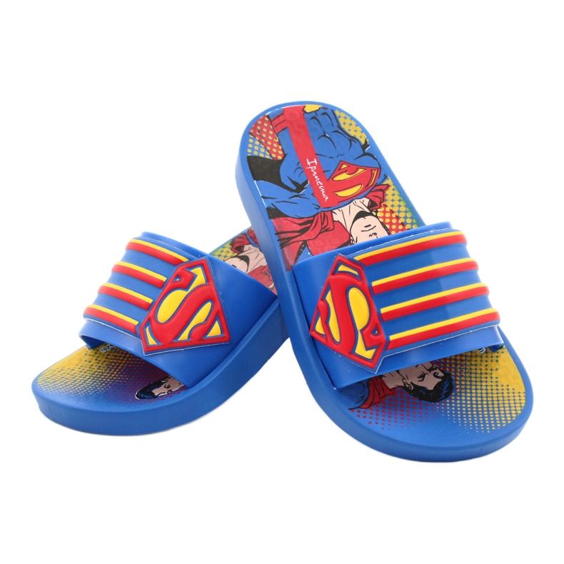 Ipanema Slippers Boys Spiderman Blue bleu 3