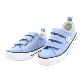 Sneakers American Club bleu LH63 / 21 chaussures velcro 1 Sneakers American Club bleu LH63 / 21 chaussures velcro 1