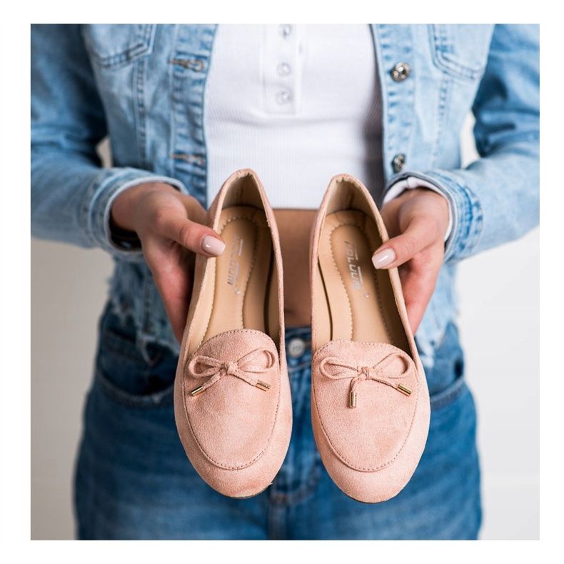 Abloom Seigneurs en daim avec un arc rose 1