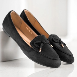 Abloom Seigneurs en daim avec un arc le noir 4