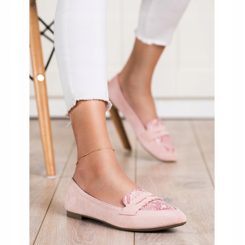 Small Swan Poudre Lords Serpent Imprimé rose 1