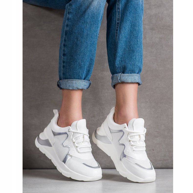 Weide Baskets confortables et élégantes blanche 2