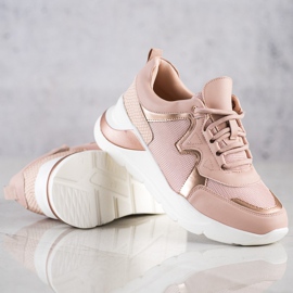 Weide Baskets confortables et élégantes rose 1