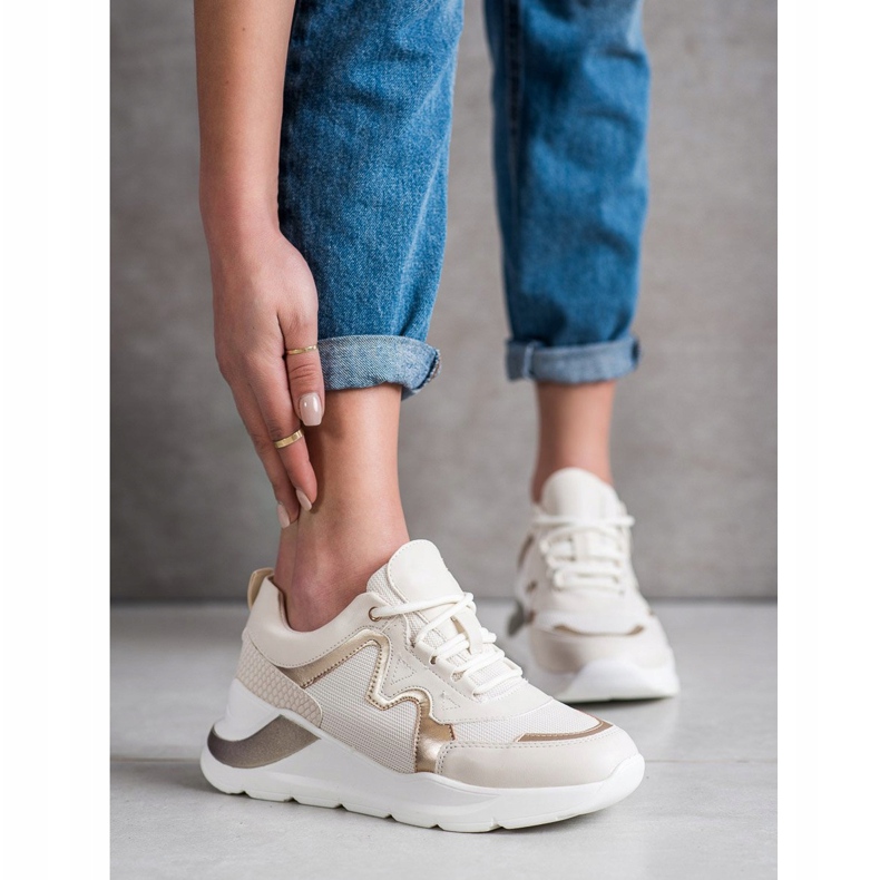 Weide Baskets confortables et élégantes beige 2