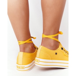 Baskets Femme Big Star HH274055 Jaune 3