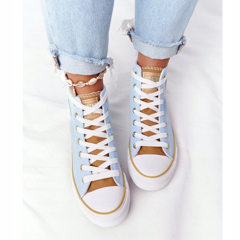 Baskets Hautes Femme Big Star HH274449 Bleu 2