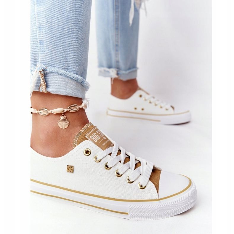 Baskets Classiques pour Femmes Big Star HH274458 Blanc 1