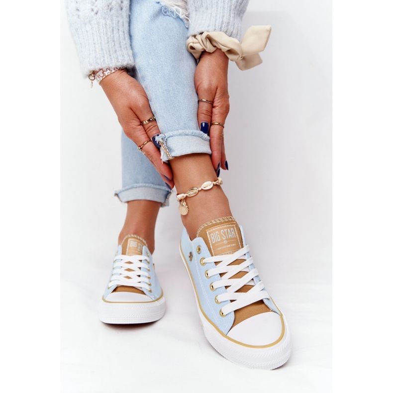 Baskets Classiques pour Femmes Big Star HH274457 Bleu 1