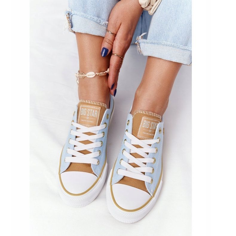 Baskets Classiques pour Femmes Big Star HH274457 Bleu 2