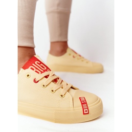 Baskets Femme Big Star HH274680 Jaune 2