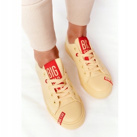 Baskets Femme Big Star HH274680 Jaune 4