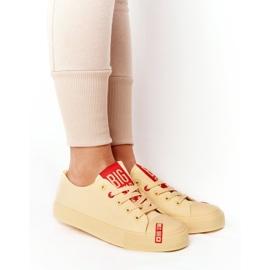 Baskets Femme Big Star HH274680 Jaune 5