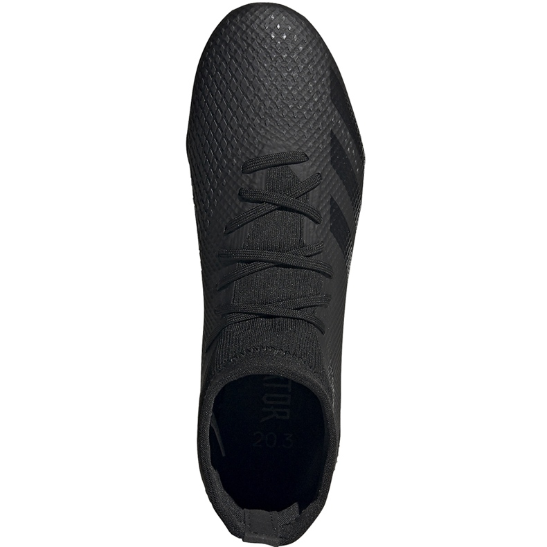 Chaussures de foot Adidas Predator 20.3 Fg EF1634 le noir 1