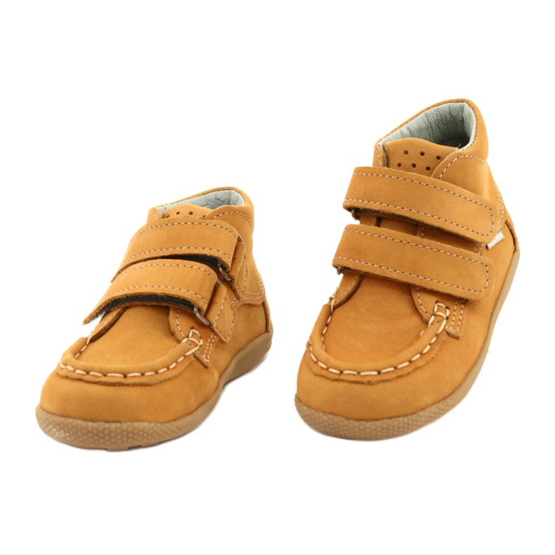 Mazurek Mocassins Mazurka Avec Velcro Camel 127 jaune 1