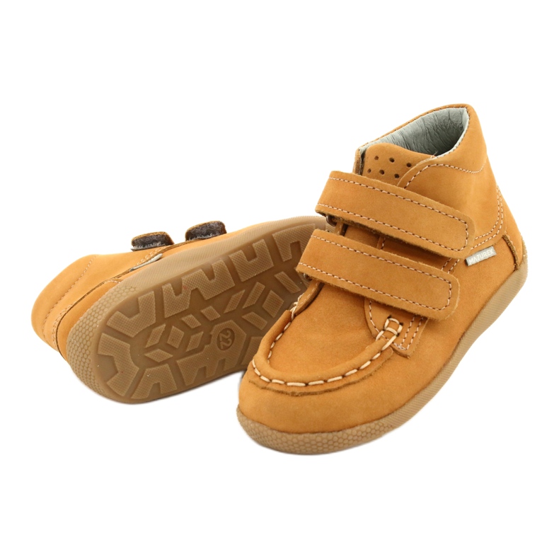 Mazurek Mocassins Mazurka Avec Velcro Camel 127 jaune 2