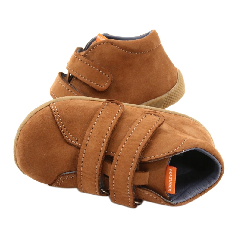 Chaussures Velcro en cuir Mazurek, marron 264 brun 4 Chaussures Velcro en cuir Mazurek, marron 264 brun 4