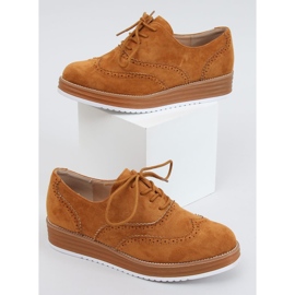 Mocassins Lacets Femme Camel 8998-46 Camel brun multicolore 1