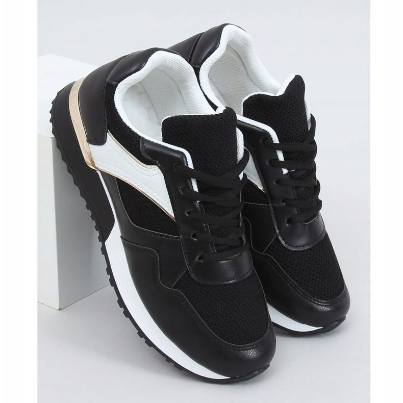 Noir VL134P Chaussures de sport noires 1