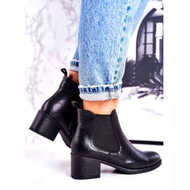 J. Star Bottes Chaudes Femme Jodhpur boots On Heel Black Forevermore noir 3