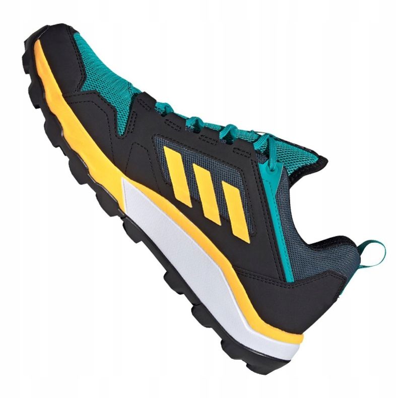 Chaussures Adidas Terrex Agravic Trail M FV2418 noir multicolore vert 1