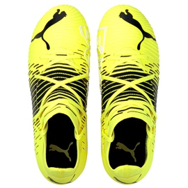 Puma Future Z 3.1 Fg Ag Junior chaussures de football jaune 106395 01 1