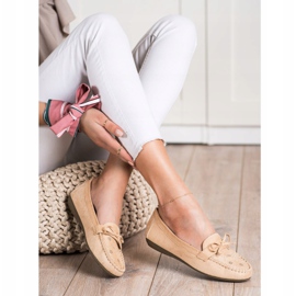 Best Shoes Mocassins décontractés en daim brun 3