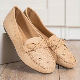 Best Shoes Mocassins décontractés en daim brun 2