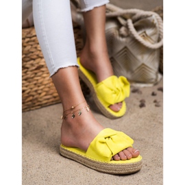 Seastar Espadrilles en daim jaune 2
