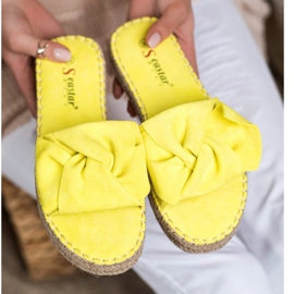 Seastar Espadrilles en daim jaune 3