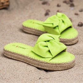 Seastar Espadrilles en daim vert 2