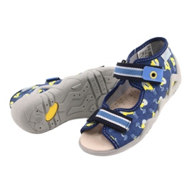Chaussures enfant Befado jaune 350P020 bleu 6