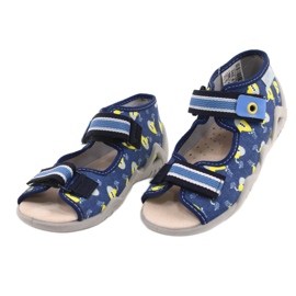Chaussures enfant Befado jaune 350P020 bleu 5