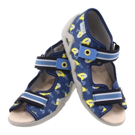 Chaussures enfant Befado jaune 350P020 bleu 7