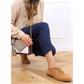 Camel G325 Mocassins à lacets camel brun 1