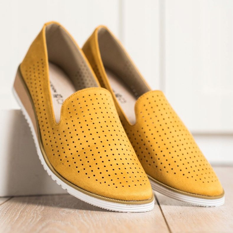 Goodin Seigneurs ajourés légers jaune 2