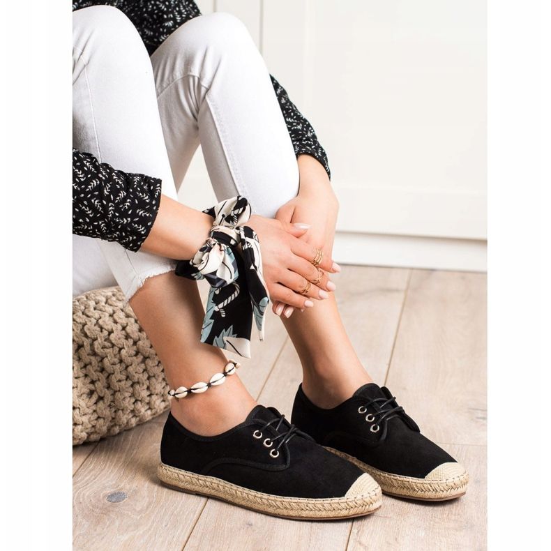 Cm Paris Espadrilles Noires le noir 1