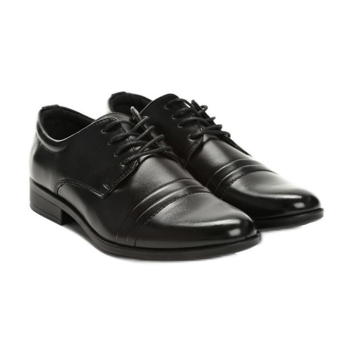 Vices MT029-1 Chaussures de jeunesse noires 1